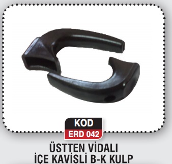 ÜSTEN VİDALI İÇE KAVİSLİ ERD 042